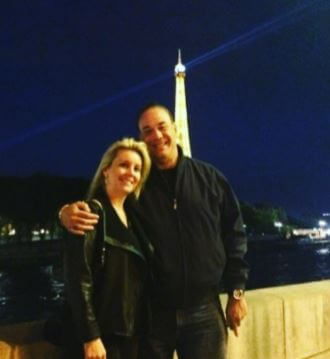 Samantha Taffer with her father Jon Taffer with Nicole on vacation.